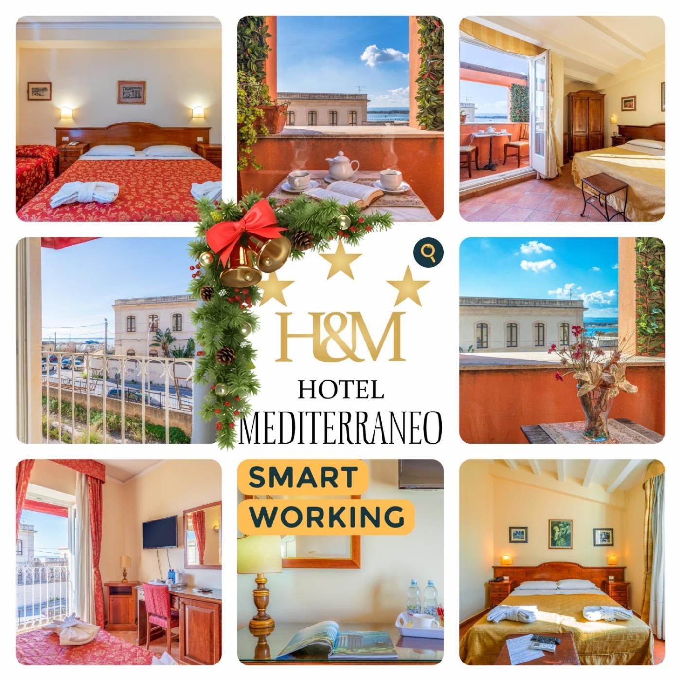 Hotel Mediterraneo Сиракуза Екстериор снимка